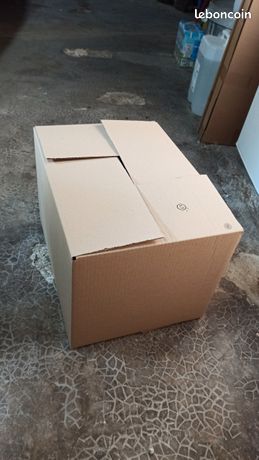 50 cartons simple cannelure