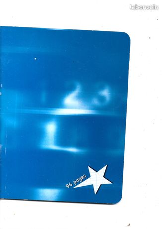 Lot de 6 cahiers 96 pages neufs