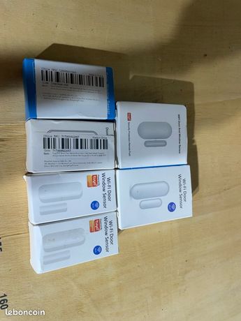 Lot de 6 détecteurs douverture pour maison connectée neufs