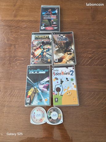 Lot de 7 jeux psp