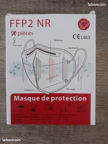 LOT de 8 MASQUES DE PROTECTION TOUT NEUFS