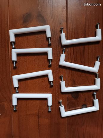 Lot de 8 poignées pour tiroirs ou portes de placards