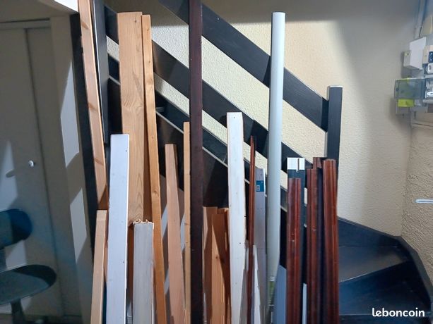 Lot de bois divers et bois déco etc