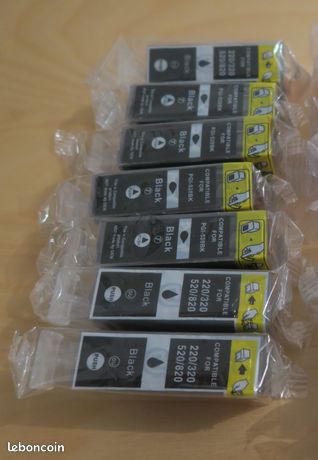 Lot de cartouches d'encre noire pour imprimante