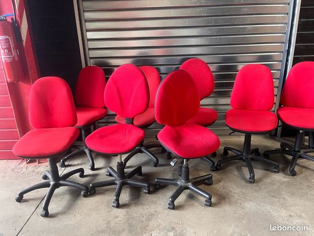 Lot de chaise de bureau