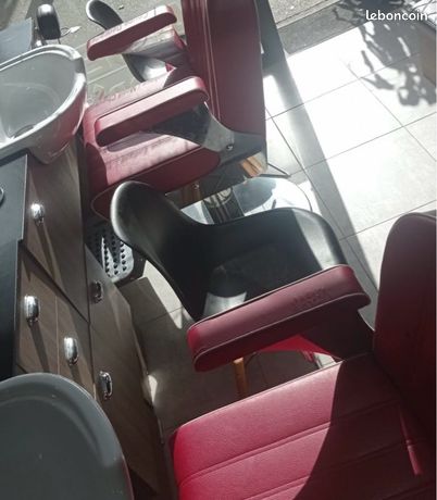 Lot de chaises coiffure