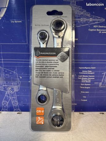 clés à double cliquet Magnusson