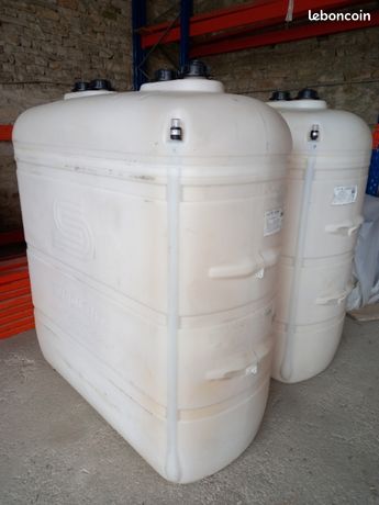 Lot de deux cuves de 1500L