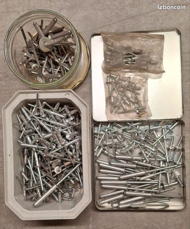 différents rivets différentes tailles