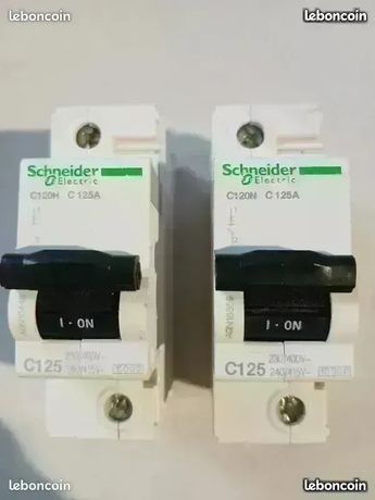 disjoncteur unipolaire 125a schneider