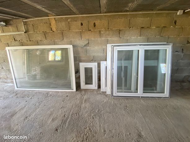 Lot de fenêtres PVC