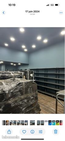 Lot de gondole pro haut de gamme full black