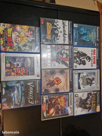 Lot de jeu PlayStation 2 ps2