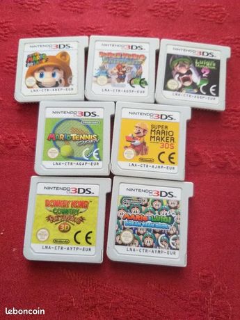 Lot de jeux 3ds