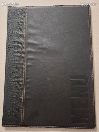 Lot de menus 8 vues pour snack ou restaurant