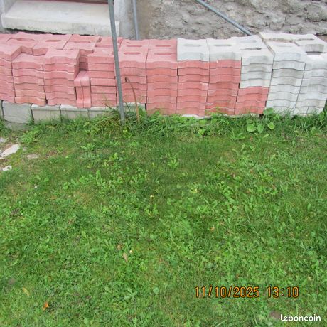 Lot de pavé autobloquant