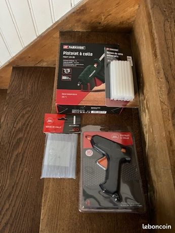 Lot de pistolet à colle