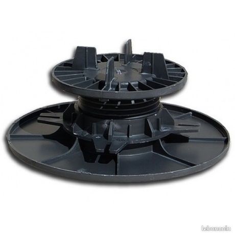 Lot de plot pour terrasse dalle ou lame lambourde réglable 90mm à 150mm lot de 30