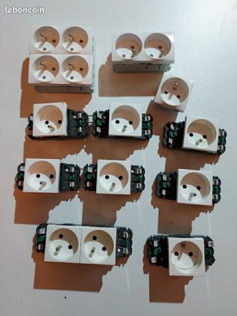 Lot de prises schneider