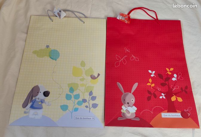 Lot de sac cadeau sucre d'orge