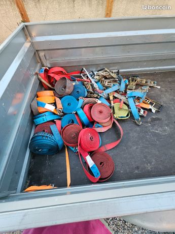 Lot de sangles d'arrimage