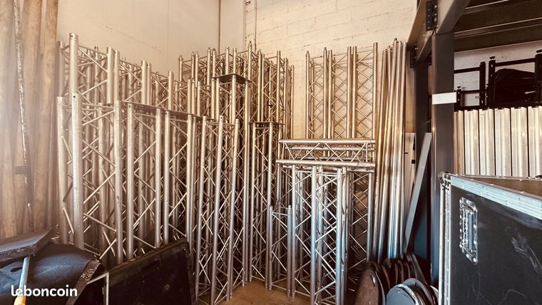 Lot de structure ASD carrée SZ 290 + embases