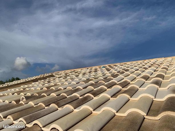 Lot de tuiles GR13 Gallo Romane Valmagne beige