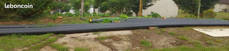 tuyaux Pipelife évacuation eaux pluviales avec raccords