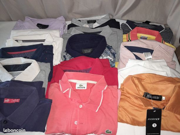 Lot de vêtements d'occasion à petit prix