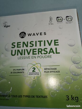 Lot de20x3kg machine a laver