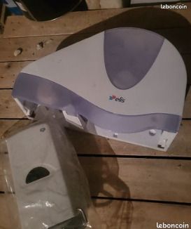 distributeur savon et papier toilette