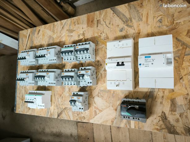 Lot divers intérrupteur différentiel 415volt
