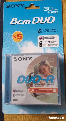 Lot DVD-R pour camescope
