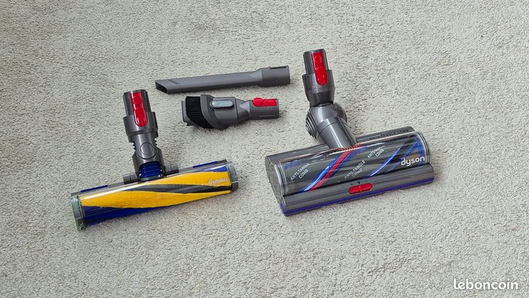Lot Dyson Brosse Motorisée Motorbar et Fluffy Optic