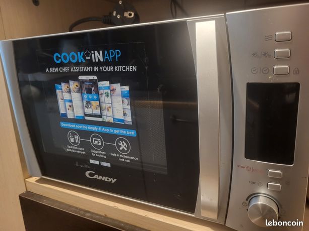 elctromenager BRADÉ micro ondes +cafetiere bosch tassimo neuve+plaque de cuisson 4 feux gaz + pendule murale offerte dans le