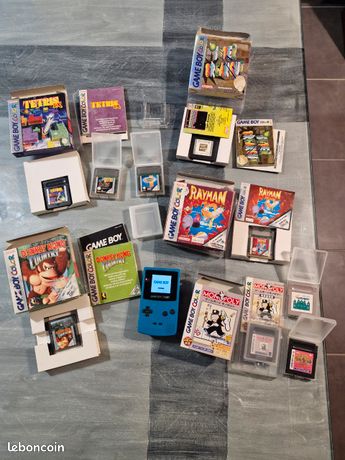 Game Boy Color IPS + jeux