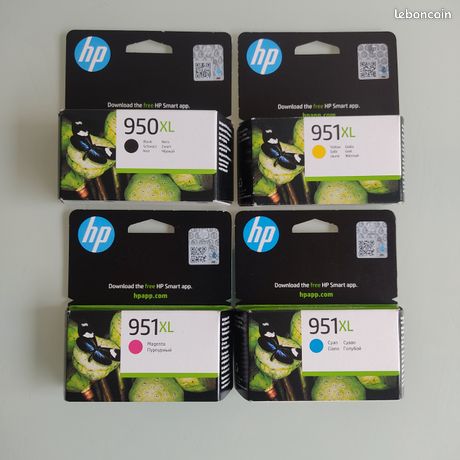 Lot HP 950XL HP 951XL neuf 04/2027 cartouche encre