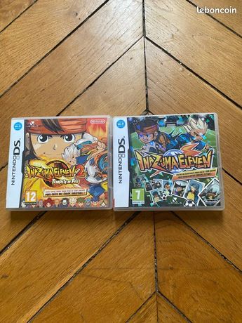 Inazuma Eleven 1 Inazuma Eleven 2 tempête de feu jeux ds