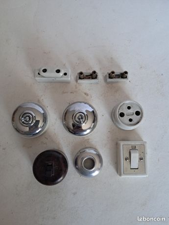 interrupteurs porcelaine