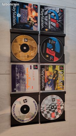 jeux et magazines PS1