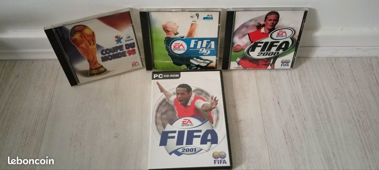 jeux PC fifa 98 99 2000 2001