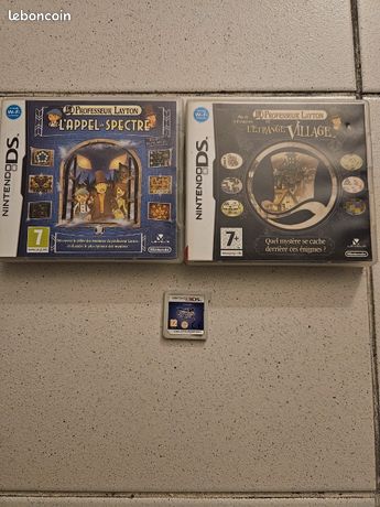Lot jeux Professeur Layton