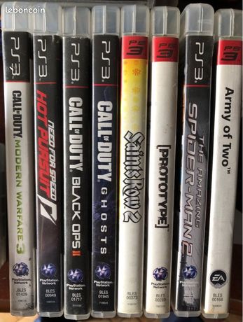 Lot Jeux PS3