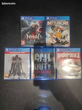 Lot jeux PS4 FPS action