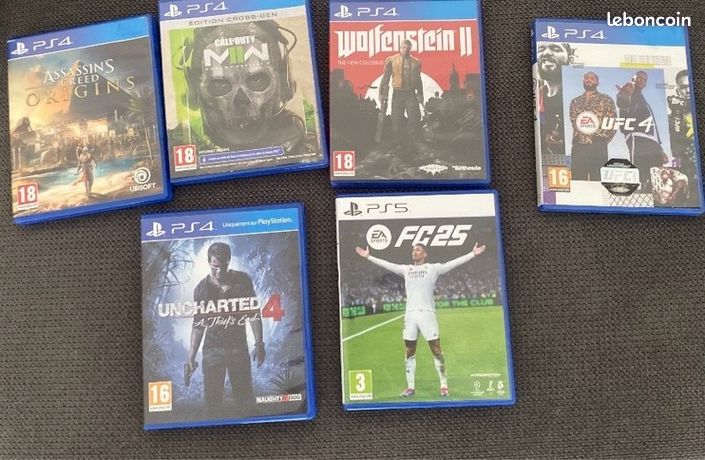 Lot jeux ps4/ps5