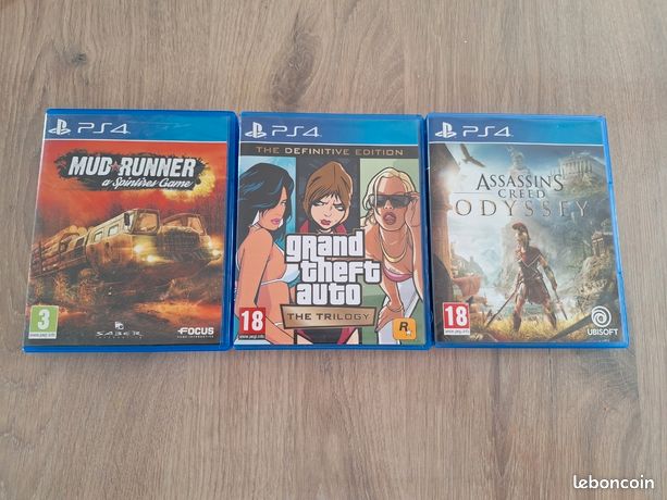 Lot jeux ps4