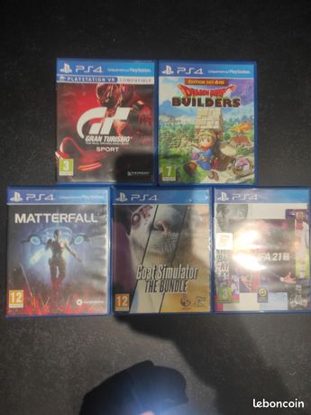 Lot jeux PS4