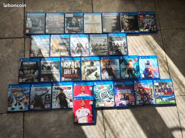 Lot jeux ps4