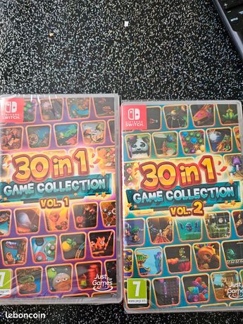 Lot jeux switch 30 in 1 game collection