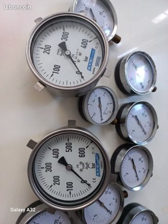 Lot Manomètre de pression (indicateur de pression)